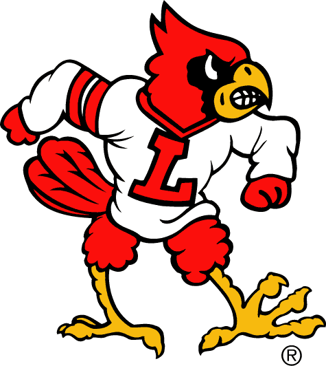 Louisville Cardinals 1980-2000 Primary Logo diy DTF decal sticker